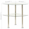 Picture of Accent Glass Side Table 15"