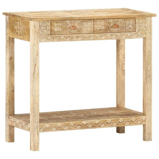 Picture of Wood Console Table with Drawers 32"