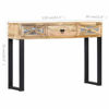 Picture of Solid Wood Accent Hallway Console Table with Drawers 43"