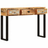 Picture of Solid Wood Accent Hallway Console Table with Drawers 43"