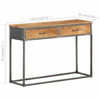 Picture of Accent Hallway Console Table with Drawers 43"