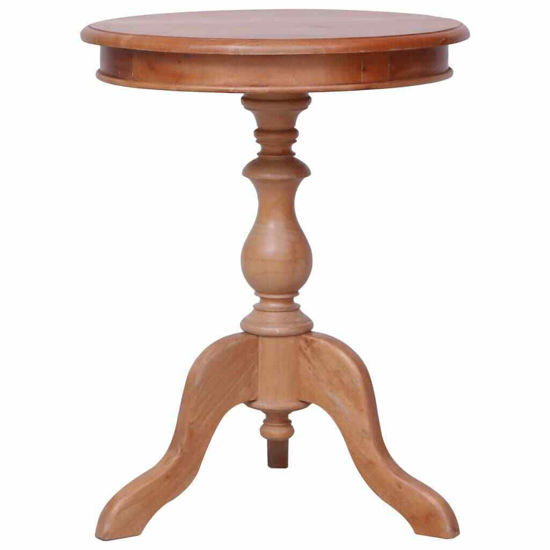 Picture of Hallway Mahogany Round Side Table 20"