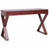 Picture of Mahogany Wood Desk 52" - Brown