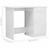 Picture of High Gloss Home Office Desk 39" - White