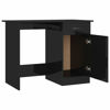 Picture of Contemporary Home Desk High Gloss 39" - Black