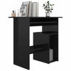 Picture of Contemporary Home Desk High Gloss 32" - Black