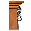 Picture of Home Wooden Wall-Mounted Coat Rack 39"