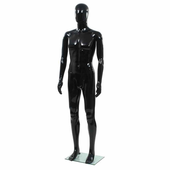 Picture of Retail Full Body Male Mannequin 6' - Glossy Black