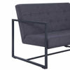 Picture of Fabric Sofa Bed with Armrest 45" - Dark Gray