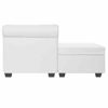Picture of Living Room Artificial Leather Sofa 79" - White