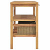 Picture of Wooden Bathroom Table with Baskets 52" SWT