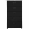 Picture of Office Steel Filing Cabinet 35" - Black