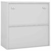 Picture of Steel Office Storage Cabinet 35" - L Gray