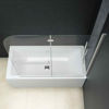 Picture of Bathroom Shower Enclosure Folding Panels 47"