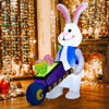 Picture of 4' Christmas Decor Inflatable Easter Rabbit