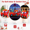 Picture of Christmas Decor Inflatable Santa Claus with Lights - 9'