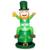 Picture of 5' Inflatable St Patrick's Day Leprechaun