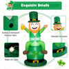 Picture of 5' Inflatable St Patrick's Day Leprechaun