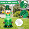 Picture of 5' Inflatable St Patrick's Day Leprechaun