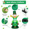 Picture of 5' Inflatable St Patrick's Day Leprechaun
