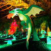 Picture of 5' Outdoor Holiday Decor Inflatable Dragon