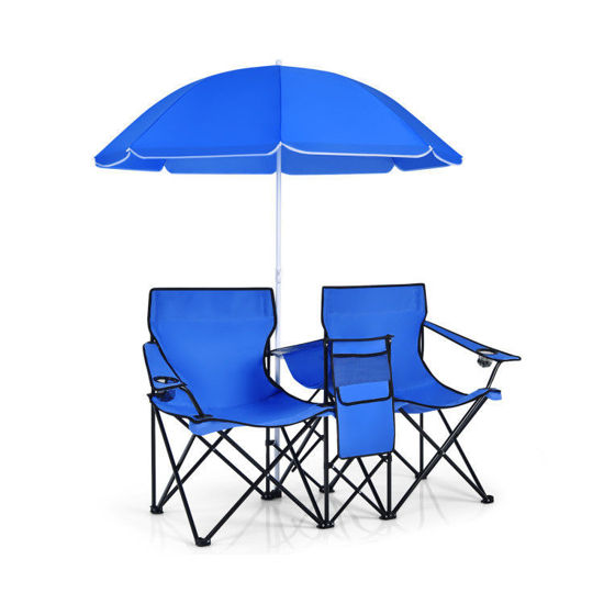 Picture of Outdoor Camping Chair and Umbrella