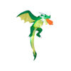 Picture of 5' Outdoor Holiday Decor Inflatable Dragon