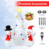 Picture of 6' Inflatable Christmas Snowmen and Christmas Tree