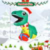 Picture of Christmas Decor Inflatable Dinosaur