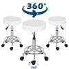 Picture of Adjustable Stool - White