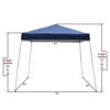 Picture of Outdoor 8'x8' EZ Pop Up Tent - Blue