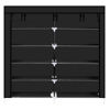 Picture of Fabric Shoe Cabinet with Cover - Black