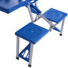 Picture of Outdoor Foldable Picnic Table with Bench