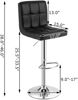 Picture of Dining Bar Stool Adjustable PU Leather - 1 Pcs