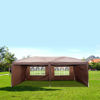 Picture of Outdoor 10' x 20' Easy Pop Up Canopy Tent - Brown