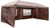Picture of Outdoor 10' x 20' Easy Pop Up Canopy Tent - Brown