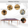Picture of Outdoor 10' x 20' Easy Pop Up Canopy Tent - Coffee Brown