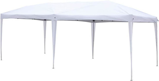 Picture of Outdoor 10' x 20' Easy Pop Up Canopy Tent - White