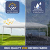 Picture of Outdoor 10' x 20' Easy Pop Up Canopy Tent - White
