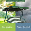 Picture of Outdoor 3 Person Patio Swing - Green