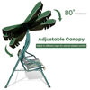 Picture of Outdoor 3 Person Patio Swing - Green