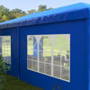 Picture of Outdoor 10' x 20' Gazebo Canopy Tent Blue - with 4 Removable Side Walls
