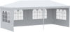 Picture of Outdoor 10' x 20' Gazebo Canopy Tent with 4 Removable Walls - White