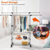 Picture of Portable Rolling Clothes Rack - 3 Tier