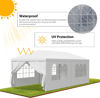 Picture of Outdoor 10' x 20' Tent with 6 Walls - White