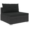 Picture of Outdoor Furniture Lounge Set - Black