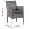 Picture of Outdoor Furniture Lounger Set - Gray
