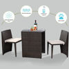 Picture of Outdoor Patio Furniture Seat - 3 Pcs Brown