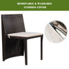Picture of Outdoor Patio Furniture Seat - 3 Pcs Brown