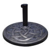 Picture of Outdoor Round Umbrella Holder Base 21.5" - Bronze Finish